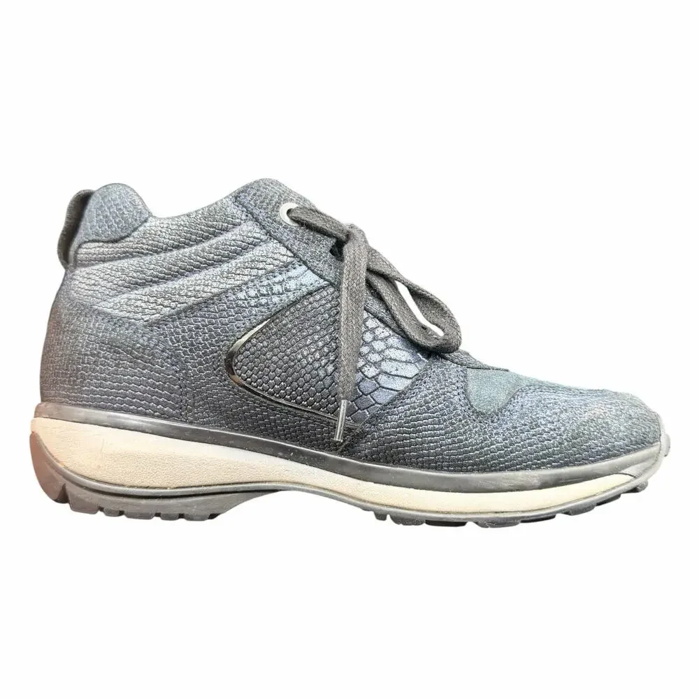 Xsensible Stretchwalker Zip Lace Sneakers Dark Blue Women 7.5 EU 38